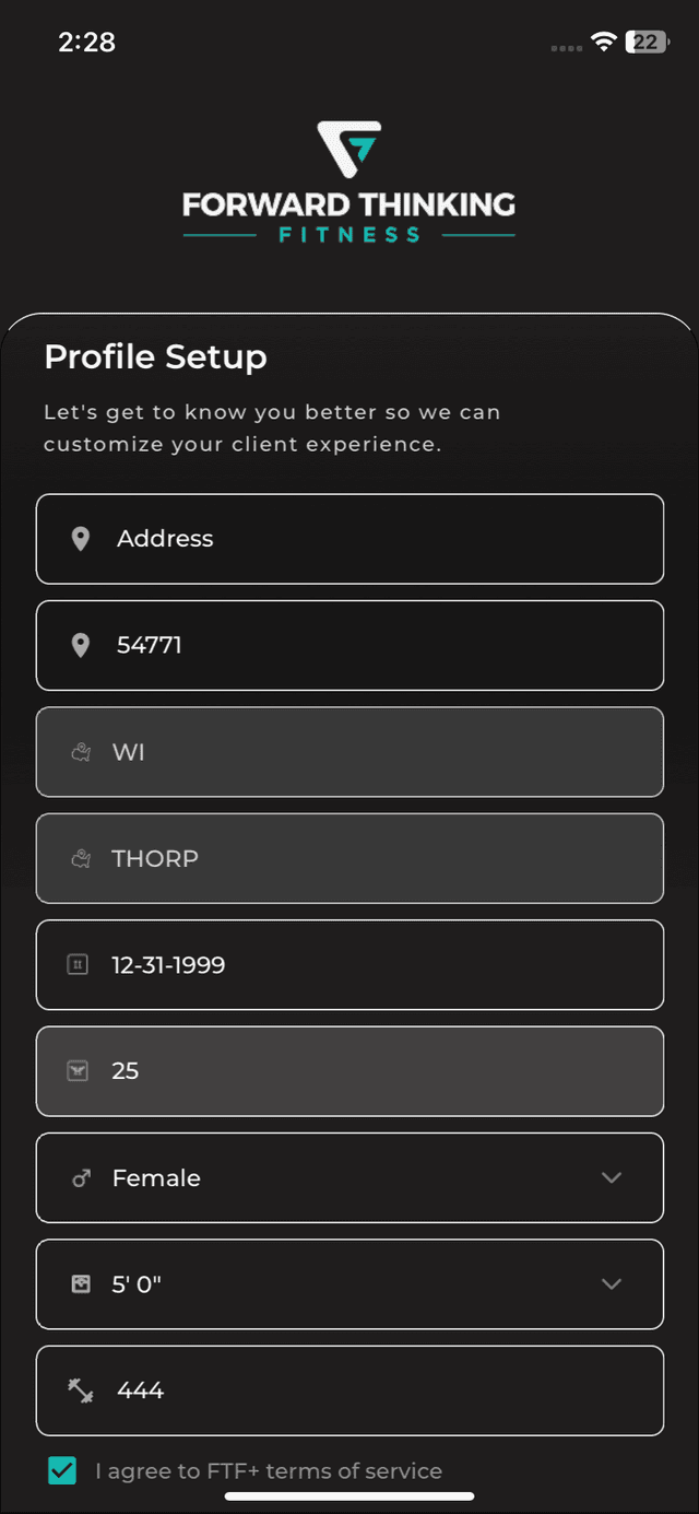 Login Screen 4
